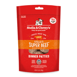 Stella & Chewy's STELLA’S SUPER BEEF FREEZE-DRIED RAW DINNER PATTIES