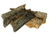 Only One Treats - Wild Pacific Salmon Skins Strips 三文鱼皮, 85g, for Dogs.