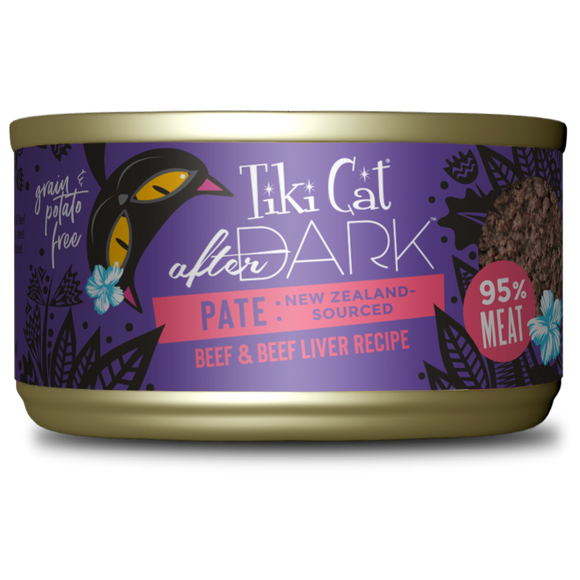 Tiki Cat® After Dark™ Beef & Beef Liver Paté - 3oz