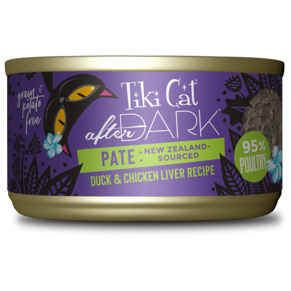 Tiki Cat® After Dark™ Duck & Chicken Liver Paté - 3oz