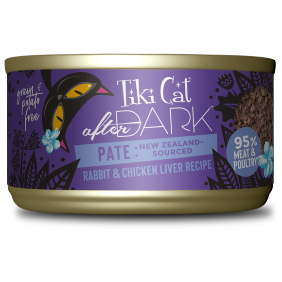 Tiki Cat® After Dark™ Rabbit & Chicken Liver Paté - 3oz