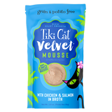 Tiki Cat® Velvet Mousse™ Chicken & Salmon in Broth