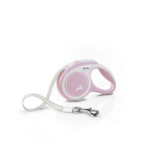 Flexi Dog Leash New Comfort Tape  - Baby Pink(New edition!)