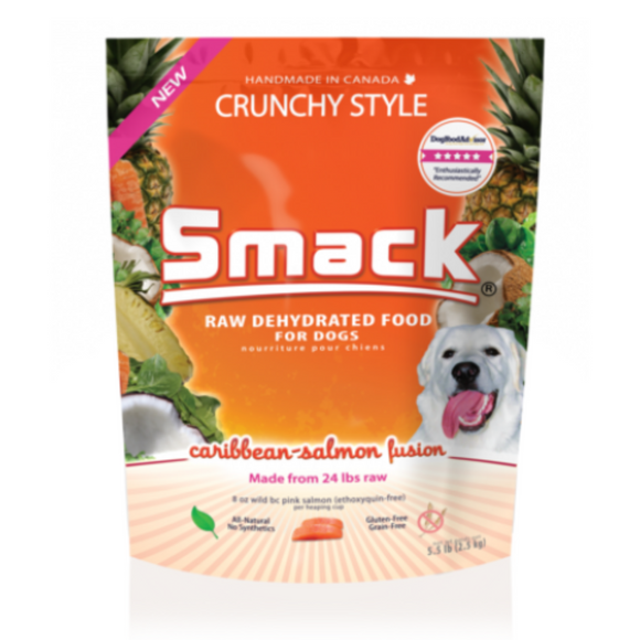 Smack Raw Dehydrated Super Food Caribbean-Salmon Fusion (DOG)