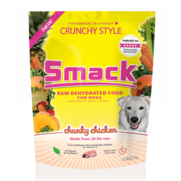 Smack Raw Dehydrated Super Food Chunky Chicken (DOG)