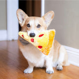 Zippypaws - Squeakie Pizza slice dog toys