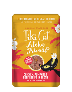 Tiki Cat® Aloha Friends™ Chicken, Pumpkin & Beef - 2.5oz