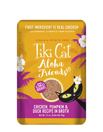 Tiki Cat® Aloha Friends™ Chicken, Pumpkin & Duck - 2.5oz