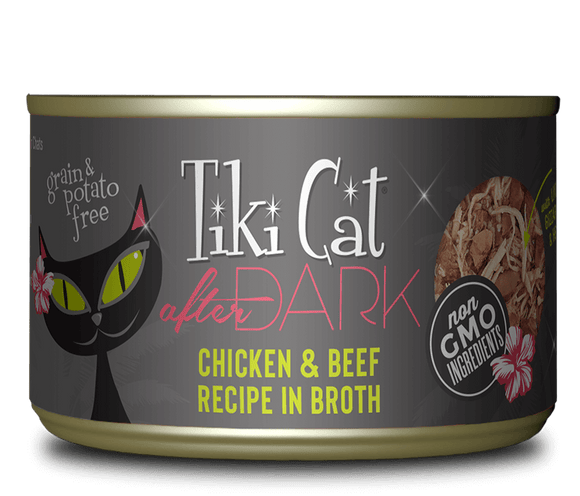 Tiki Cat® After Dark™ Chicken & Beef Recipe in Broth