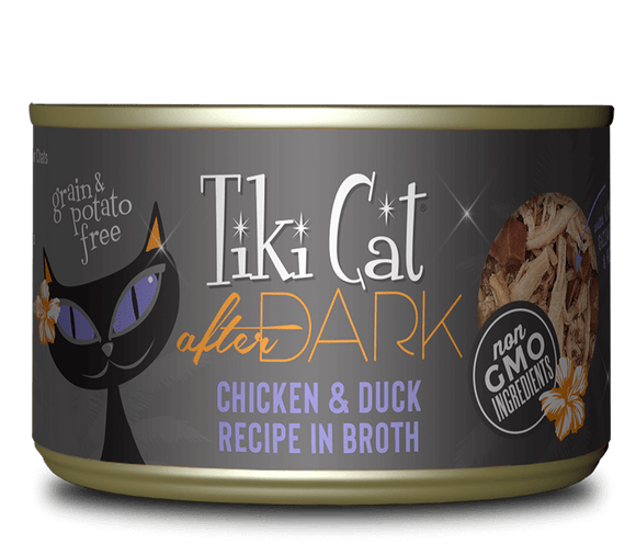 Tiki Cat® After Dark™ Chicken & Duck Recipe in Broth