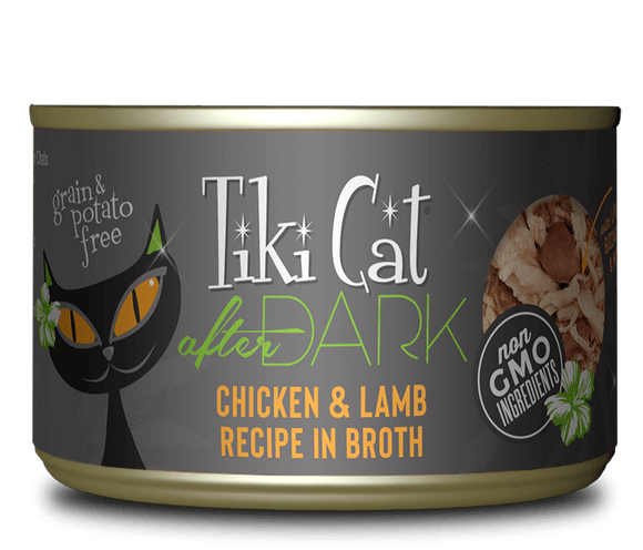 Tiki Cat® After Dark™ Chicken & Lamb Recipe in Broth