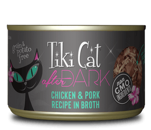 Tiki Cat® After Dark™ Chicken & Pork Recipe in Broth