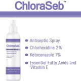 ChloraSeb Antiseptic Spray for Dogs and Cats, 8oz.