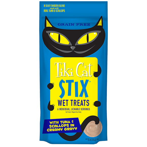 Tiki Cat® STIX™ Tuna & Scallops